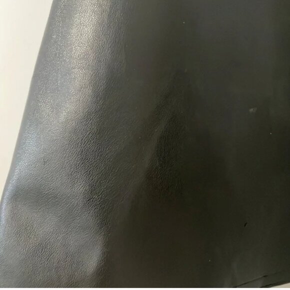 Vegan Leather Mini Skirt - Picture 2 of 14
